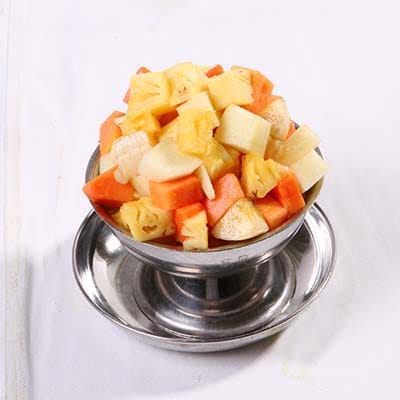 Fruit Salad with Ice cream